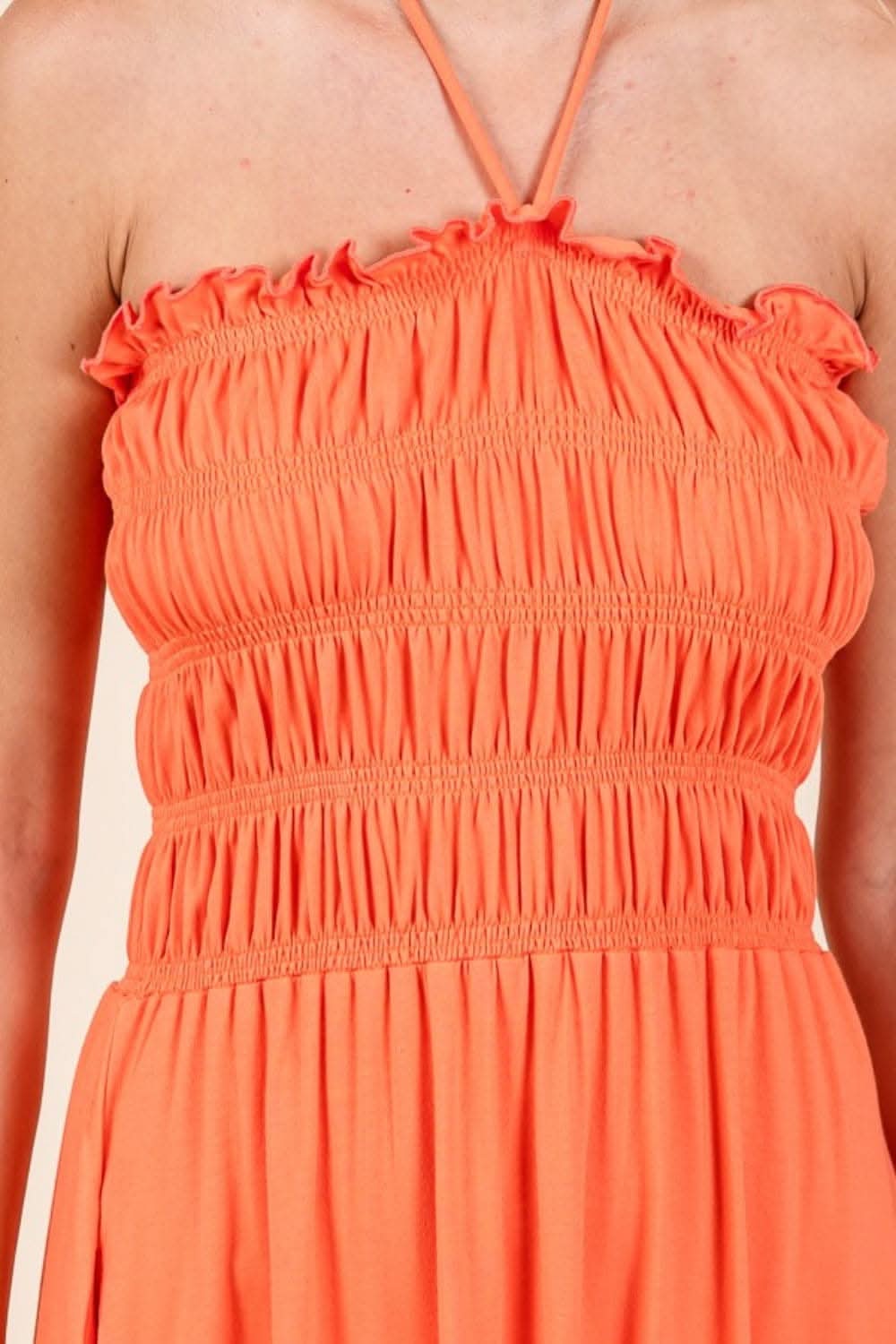 Culture Code shirred dress with pockets - Love Salve